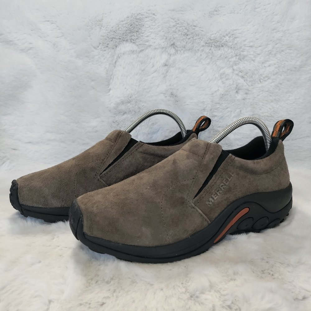 Merrell Men's Jungle Moc Suede Slip-on Brown Size 7.5 US